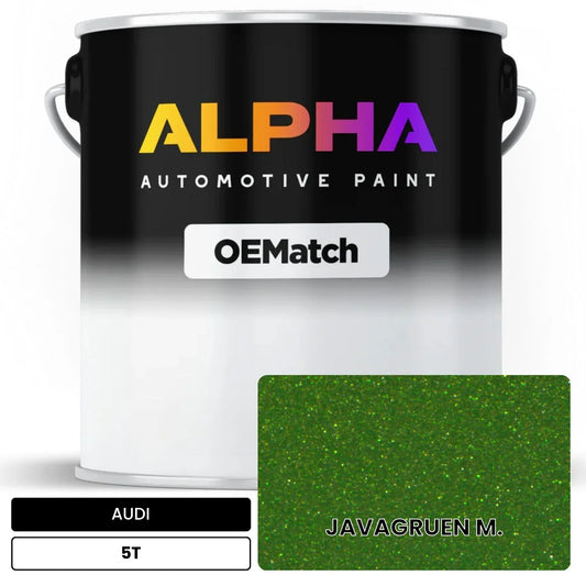 AUDI Java Green Metallic 5T OEMatch Basecoat