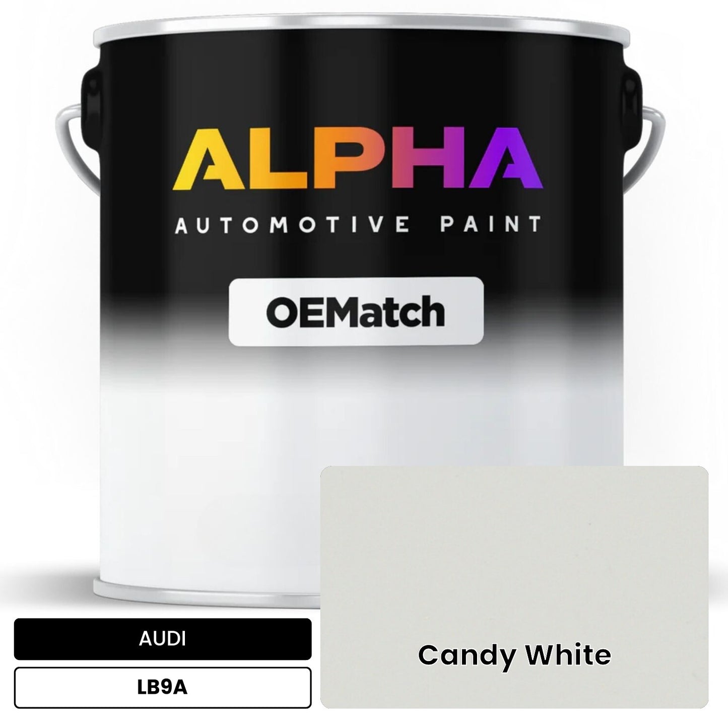 AUDI  LB9A OEMatch Basecoat