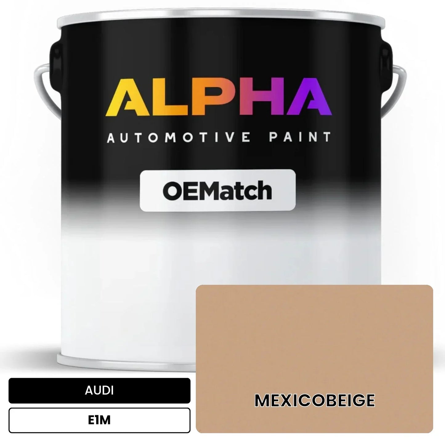 AUDI Mexico Beige E1M OEMatch Basecoat