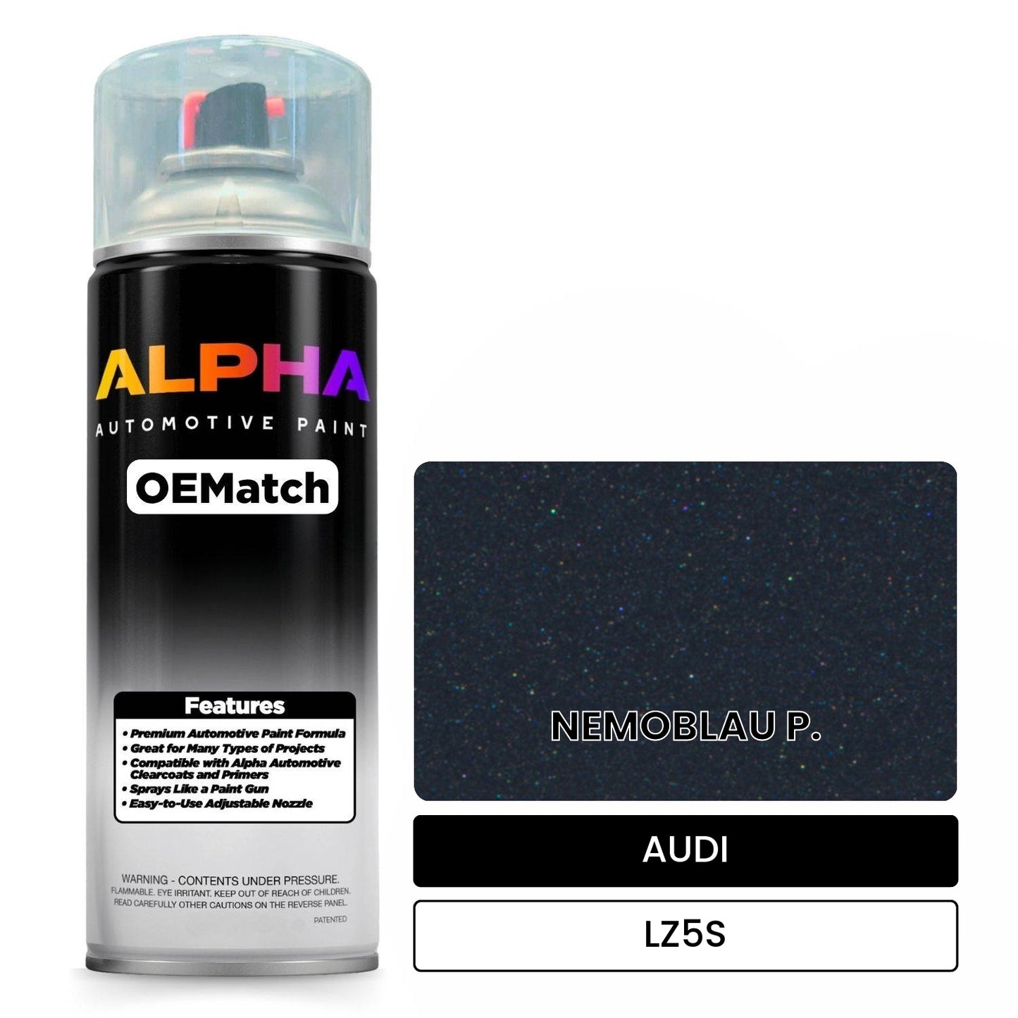 AUDI Nemo Blue LZ5S OEMatch Spraycan