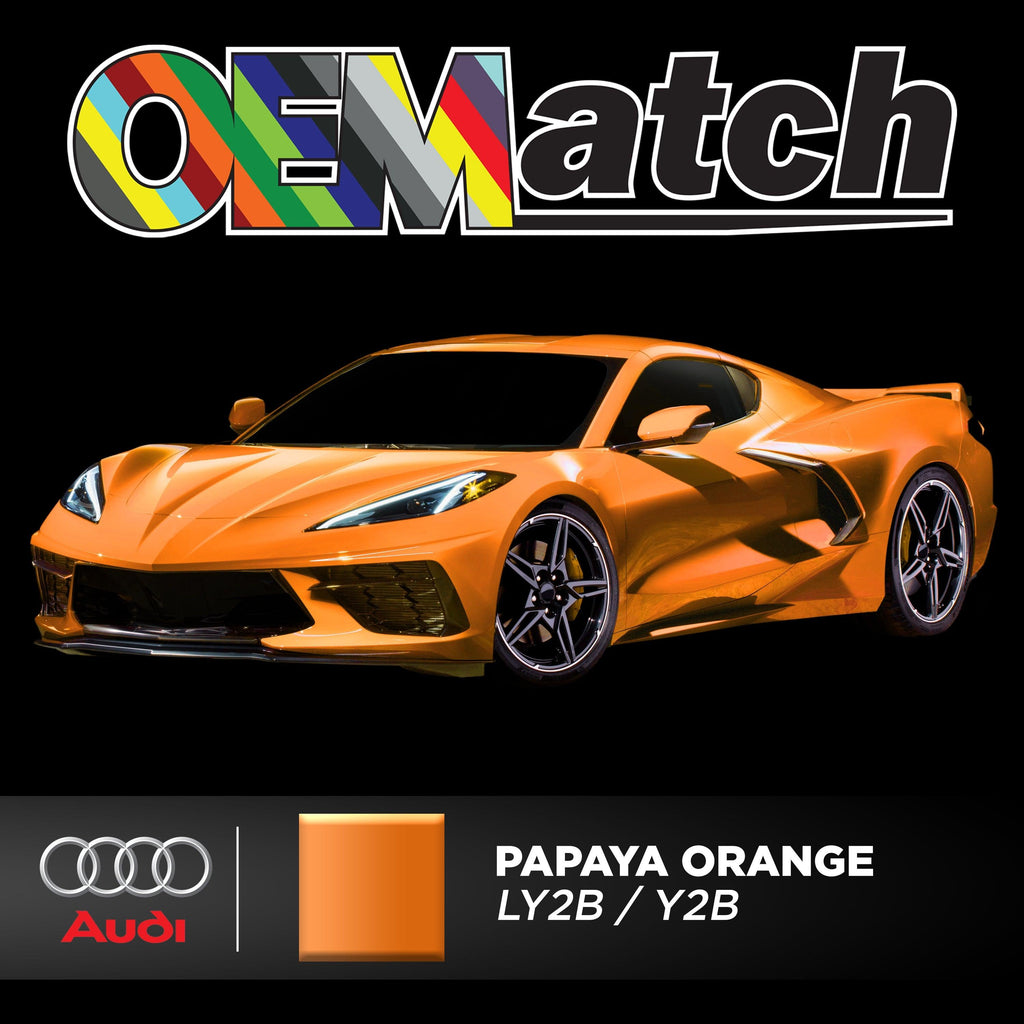 Audi Papaya Orange | OEM Drop-In Pigment - The Spray Source - Alpha Pigments