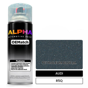 AUDI Petroleum Blue Metallic R5Q | OEMatch Automotive Spraycan