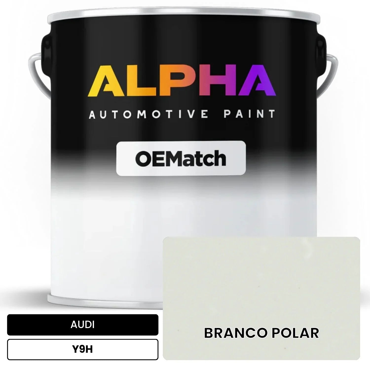 AUDI Polar White Y9H OEMatch Basecoat
