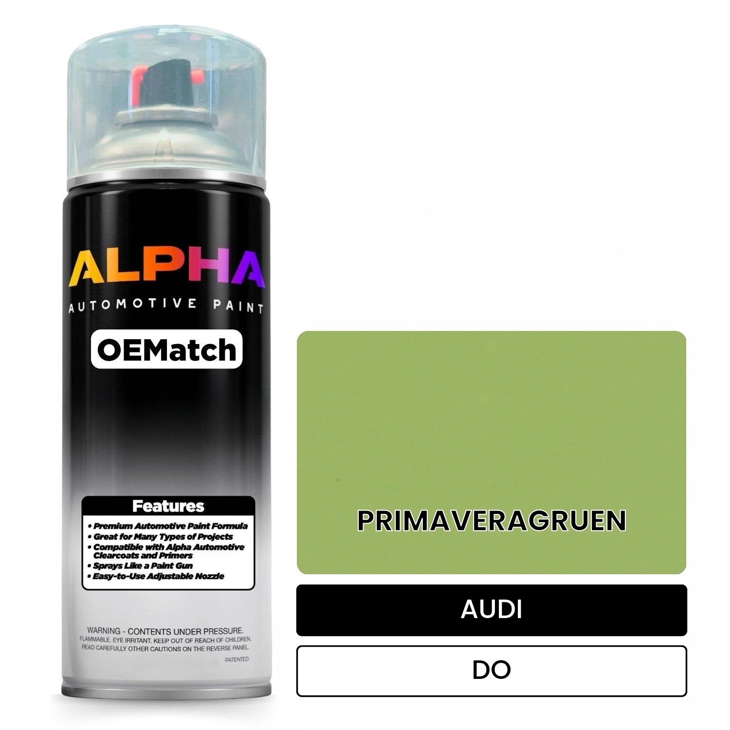 AUDI Primavera Green DO OEMatch Spraycan