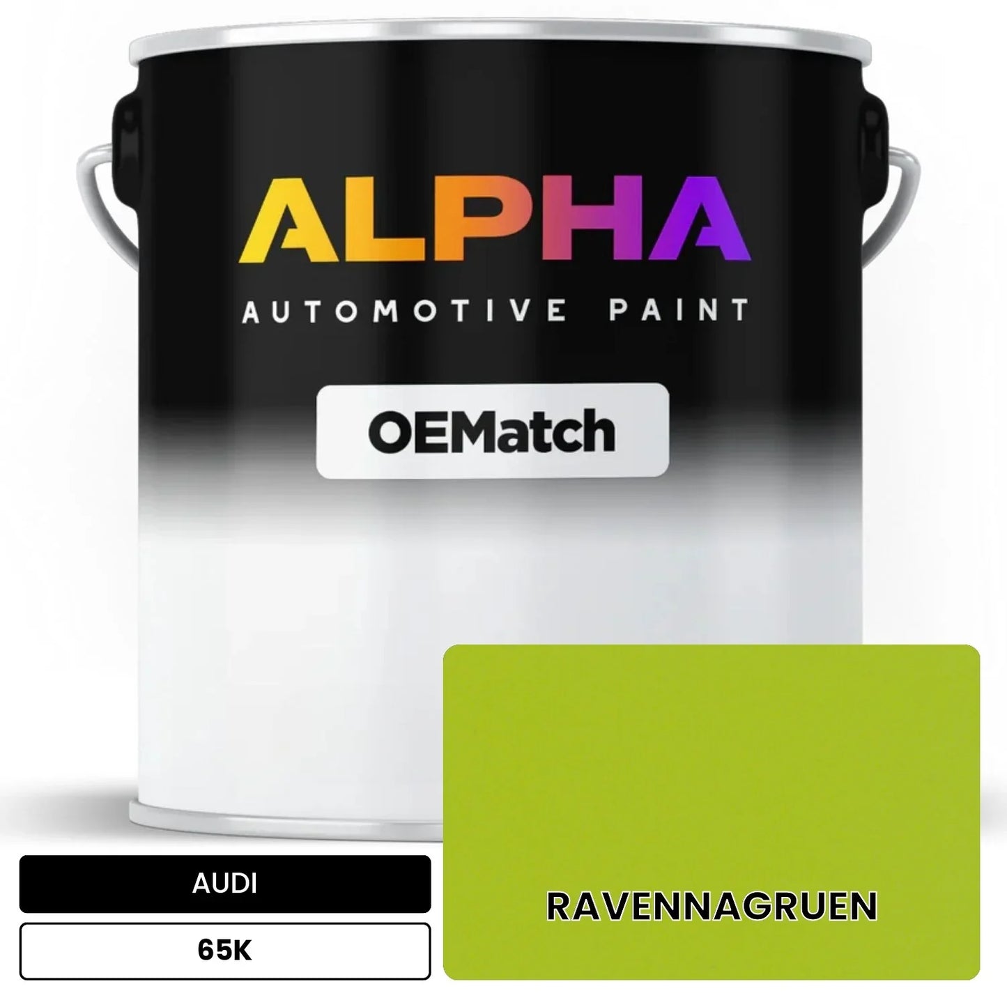 AUDI Ravenna Green 65K OEMatch Basecoat