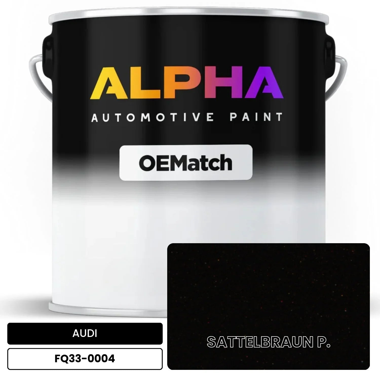 AUDI Saddle Brown Metallic FQ33-0004 OEMatch Basecoat