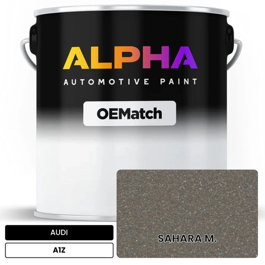 AUDI Sahara Metallic A1Z OEMatch Basecoat