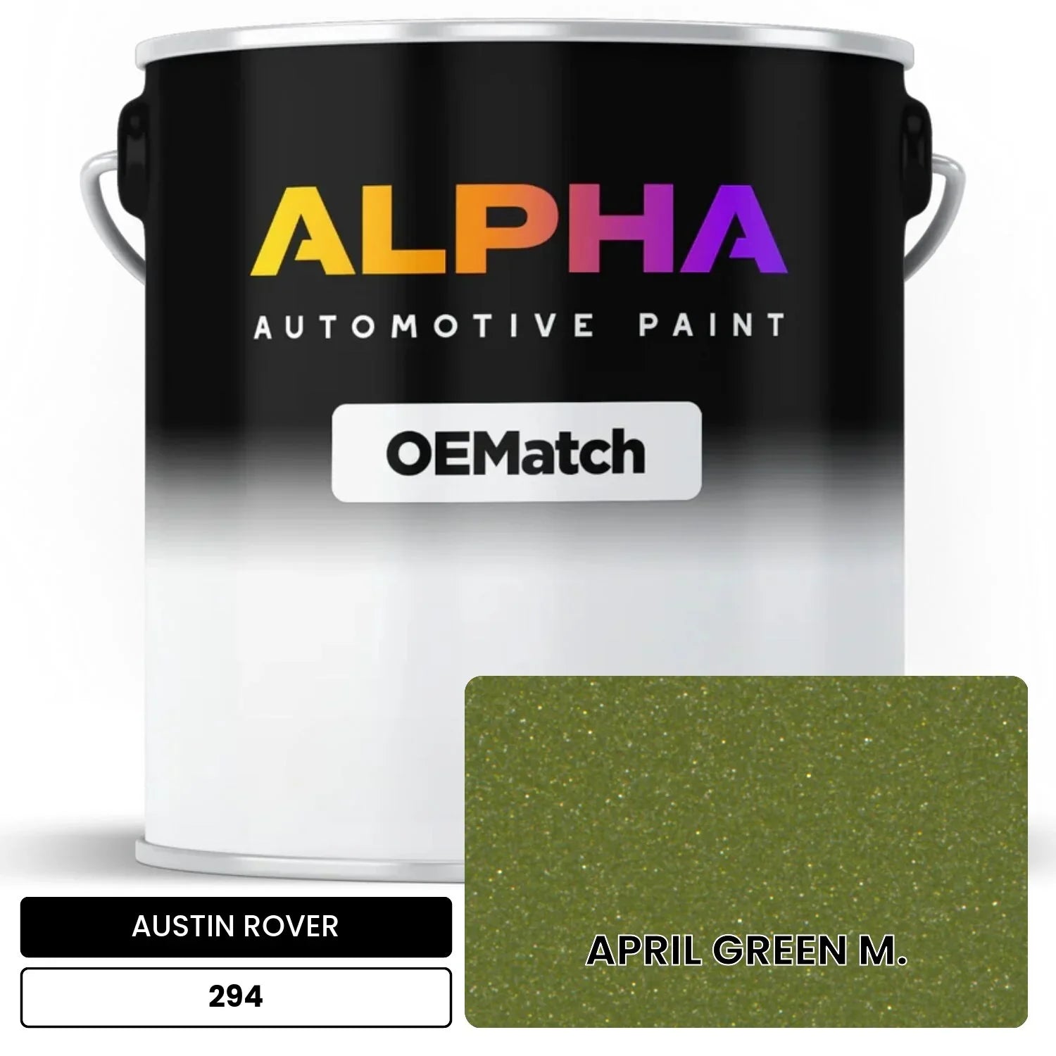 AUSTIN ROVER APRIL GREEN M. 294 OEMatch Basecoat