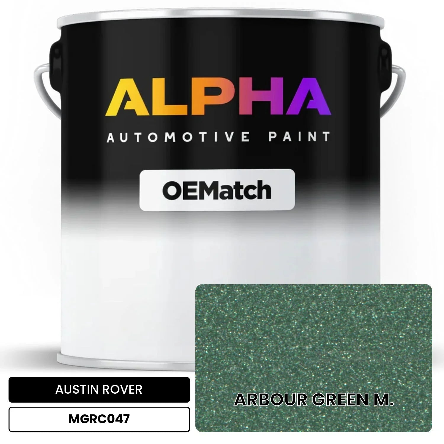 AUSTIN ROVER ARBOUR GREEN M. MGRC047 OEMatch Basecoat