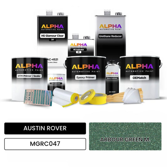 AUSTIN ROVER ARBOUR GREEN M. MGRC047 OEMatch Vehicle Paint Kit