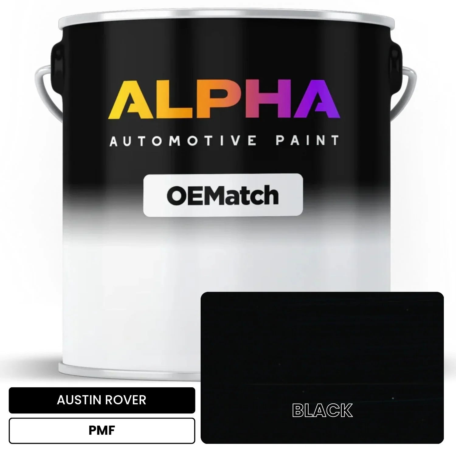 AUSTIN ROVER BLACK PMF OEMatch Basecoat