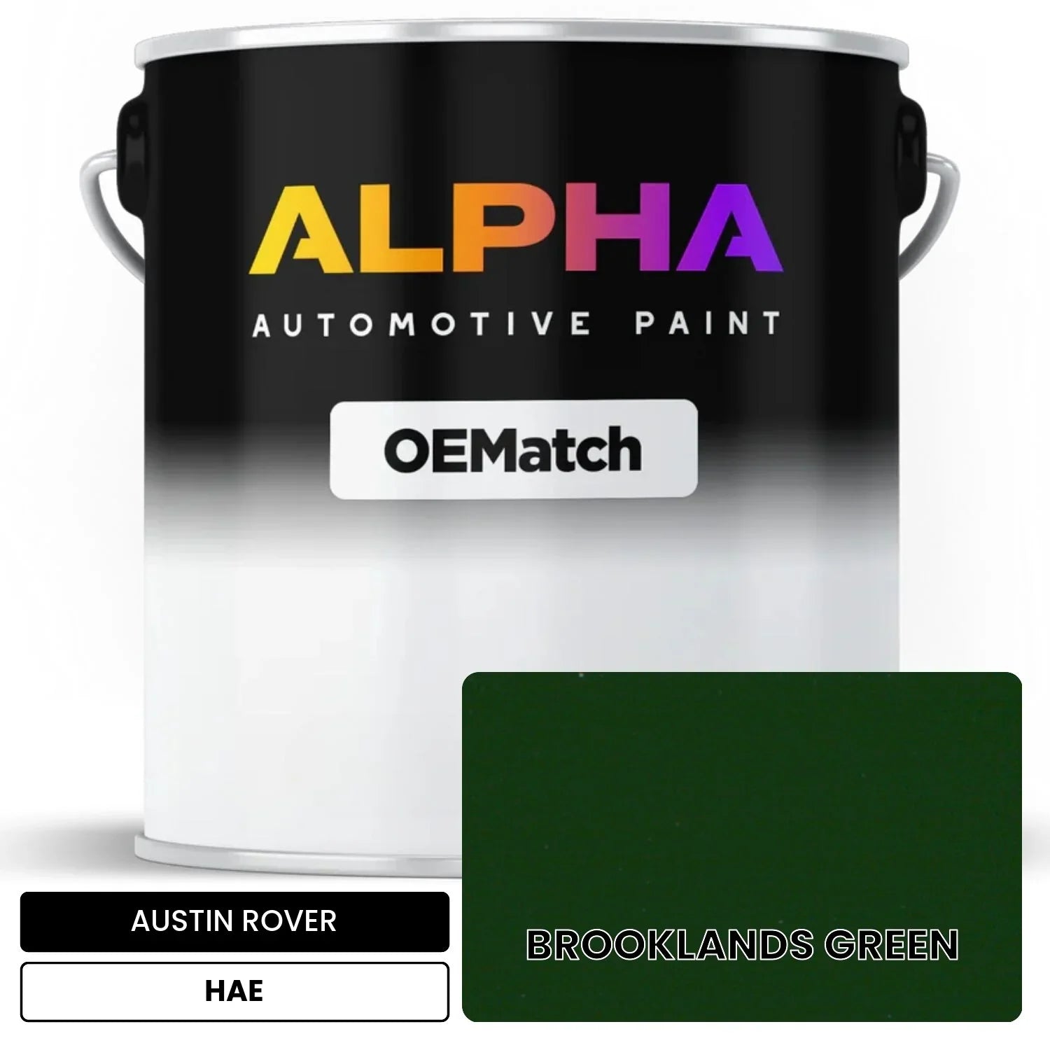 AUSTIN ROVER BROOKLANDS GREEN HAE OEMatch Basecoat