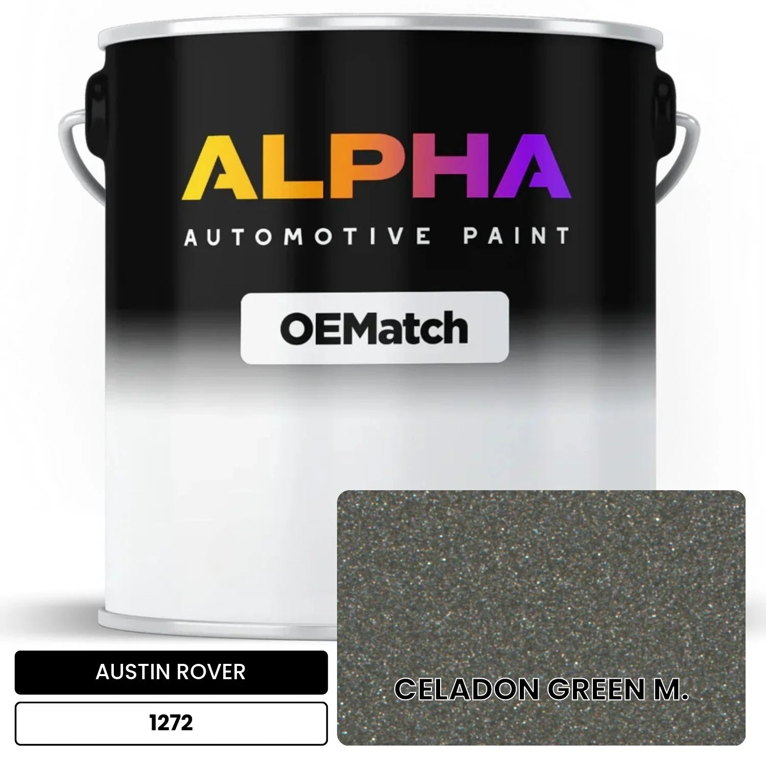 AUSTIN ROVER CELADON GREEN M. 1272 OEMatch Basecoat