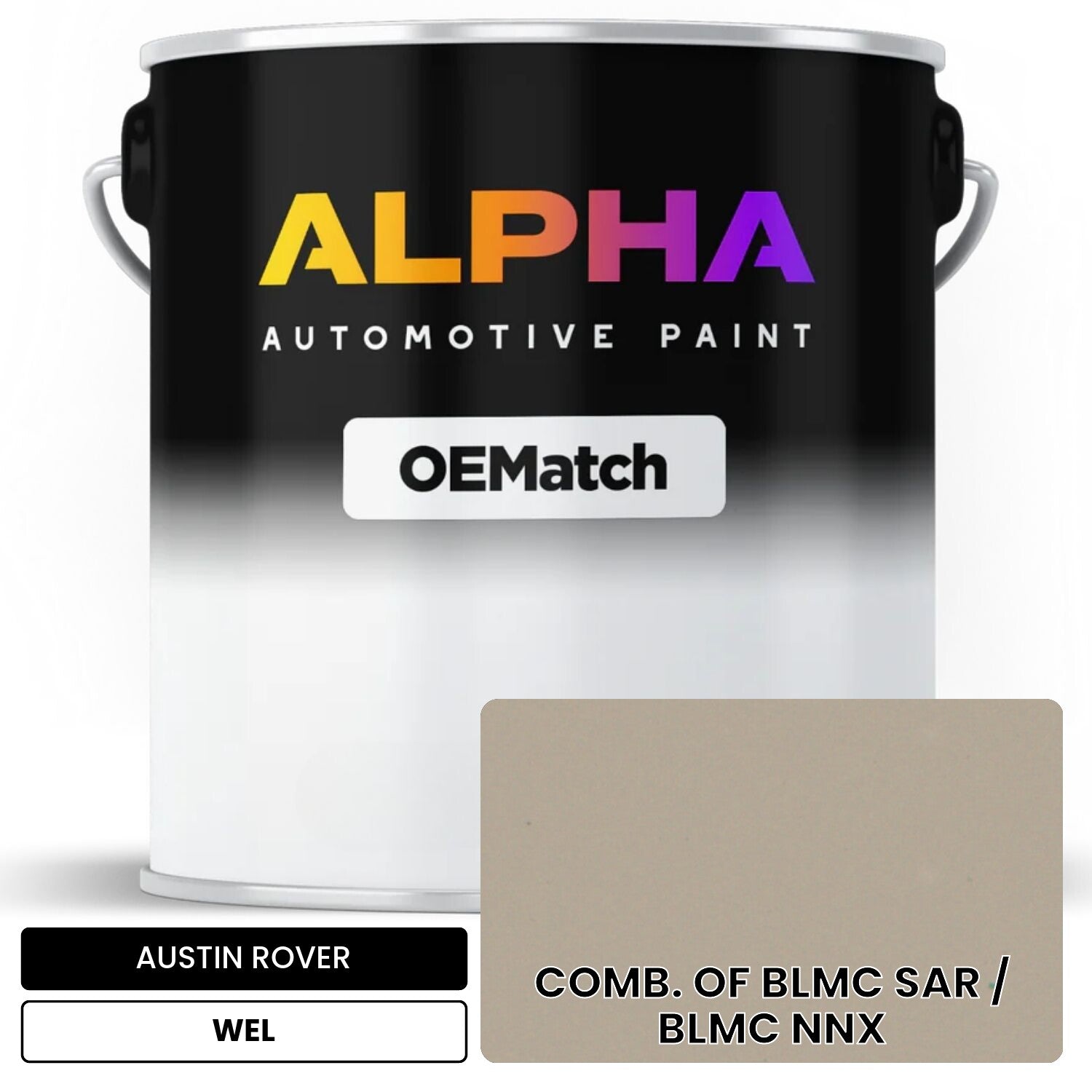 AUSTIN ROVER COMB. OF BLMC SAR / BLMC NNX WEL OEMatch Basecoat