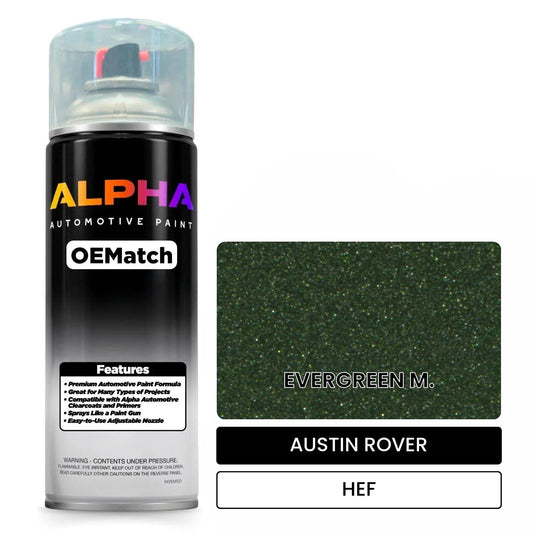 AUSTIN ROVER EVERGREEN M. HEF OEMatch Spraycan