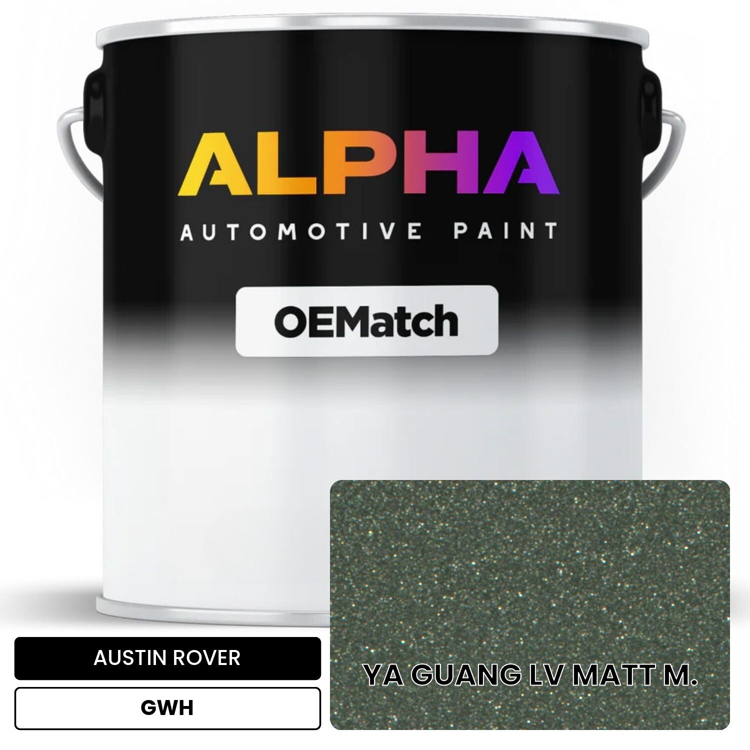AUSTIN ROVER YA GUANG LV MATT M. GWH OEMatch Basecoat