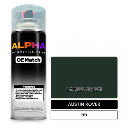 AUSTIN ROVER LAUREL GREEN 55 | OEMatch Automotive Spraycan