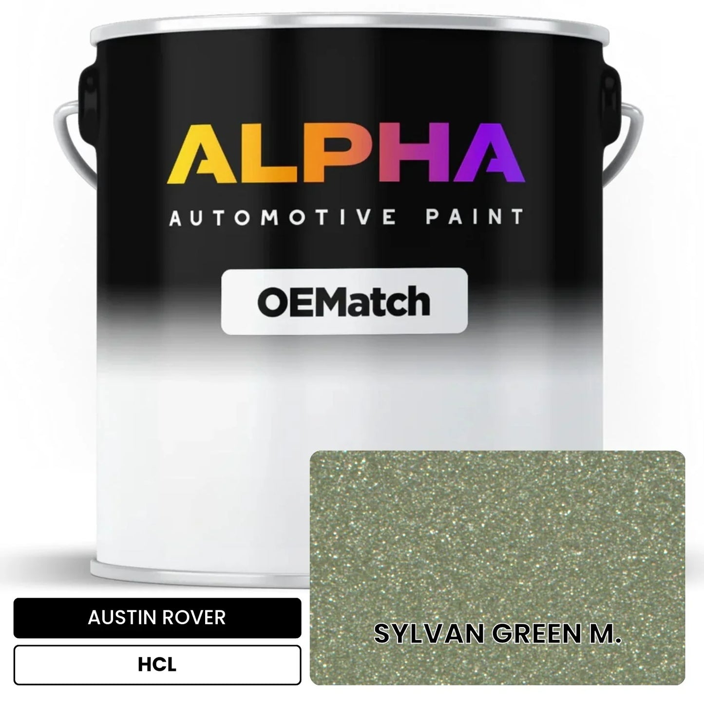 AUSTIN ROVER SYLVAN GREEN M. HCL OEMatch Basecoat
