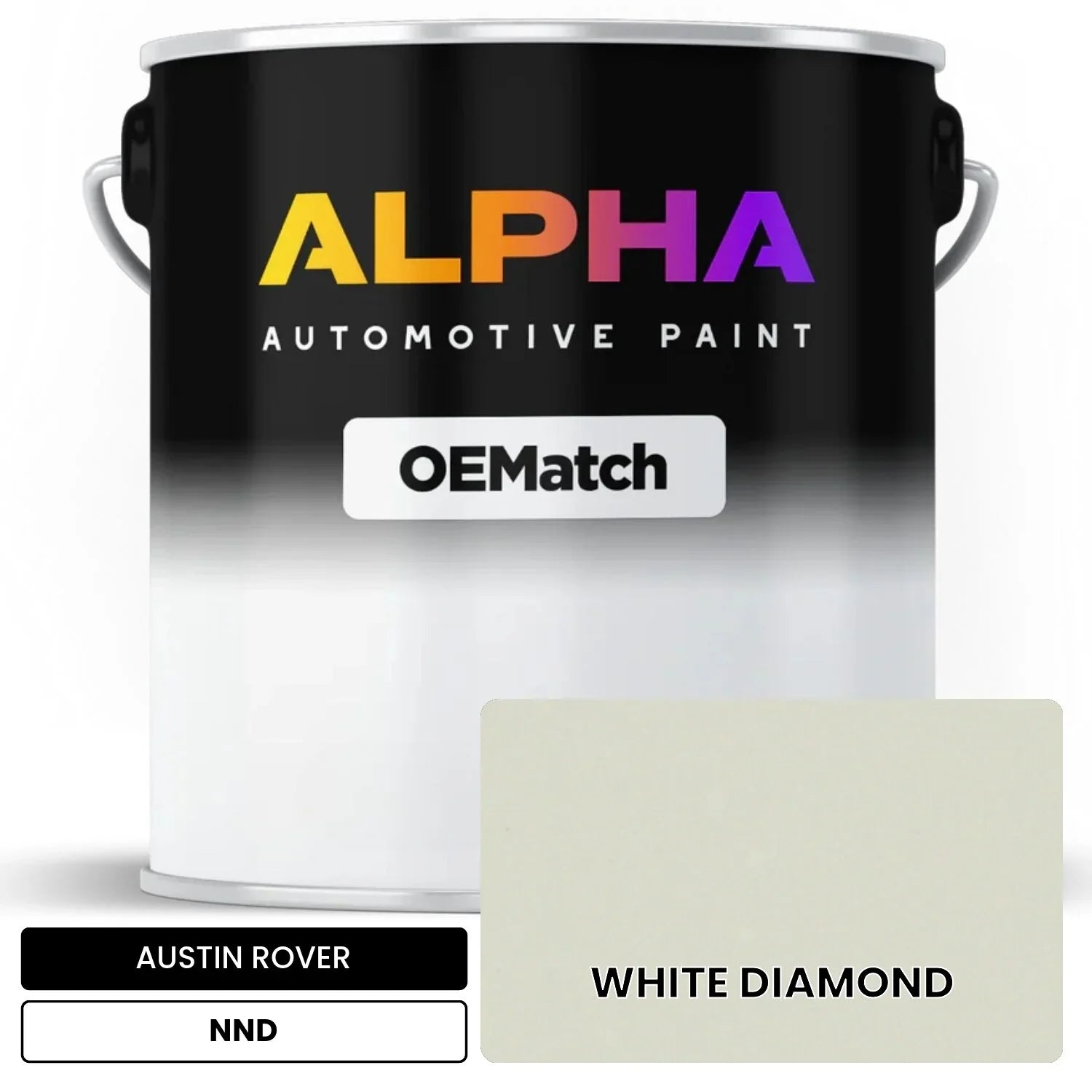 AUSTIN ROVER WHITE DIAMOND NND OEMatch Basecoat