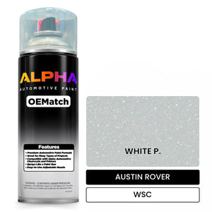 AUSTIN ROVER WHITE P. WSC | OEMatch Automotive Spraycan