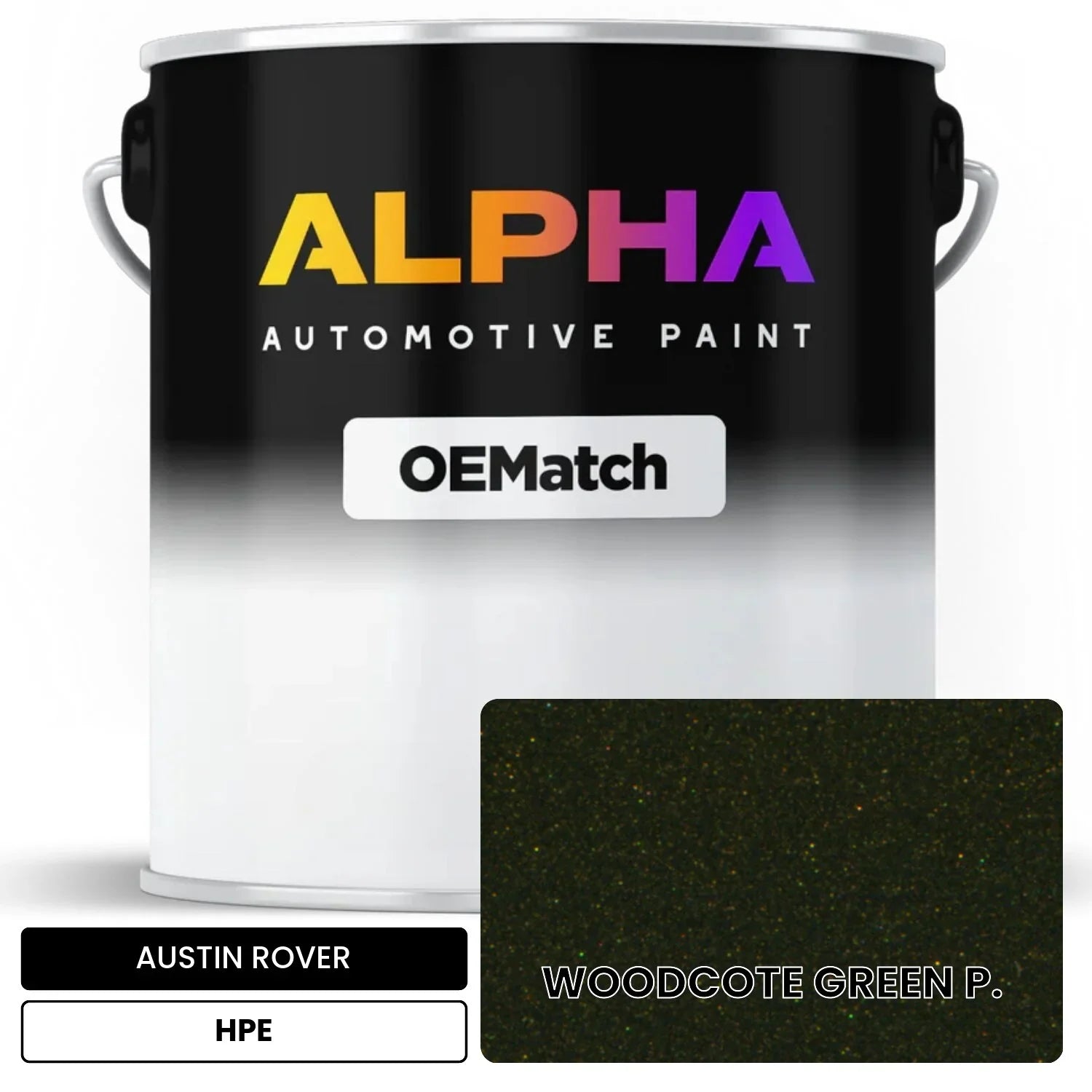 AUSTIN ROVER WOODCOTE GREEN P. HPE OEMatch Basecoat