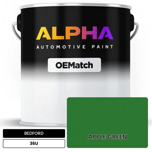 BEDFORD APPLE GREEN 36U OEMatch Basecoat