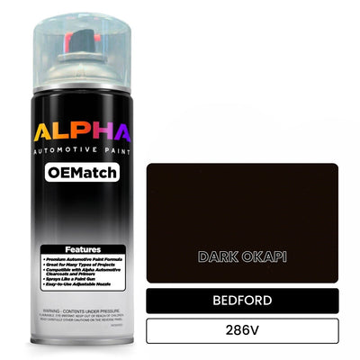 BEDFORD DARK OKAPI 286V | OEMatch Automotive Spraycan