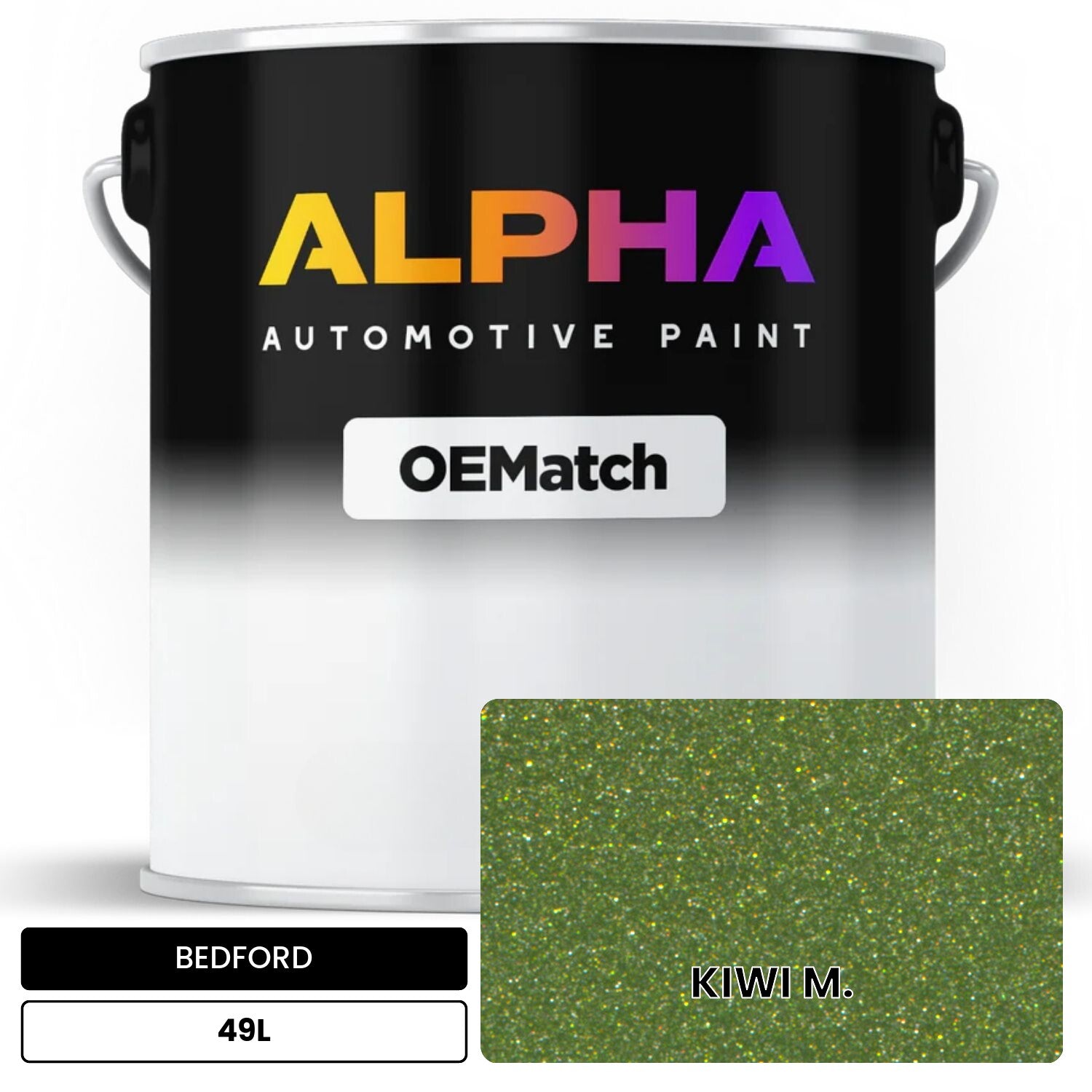 BEDFORD KIWI M. 49L OEMatch Basecoat