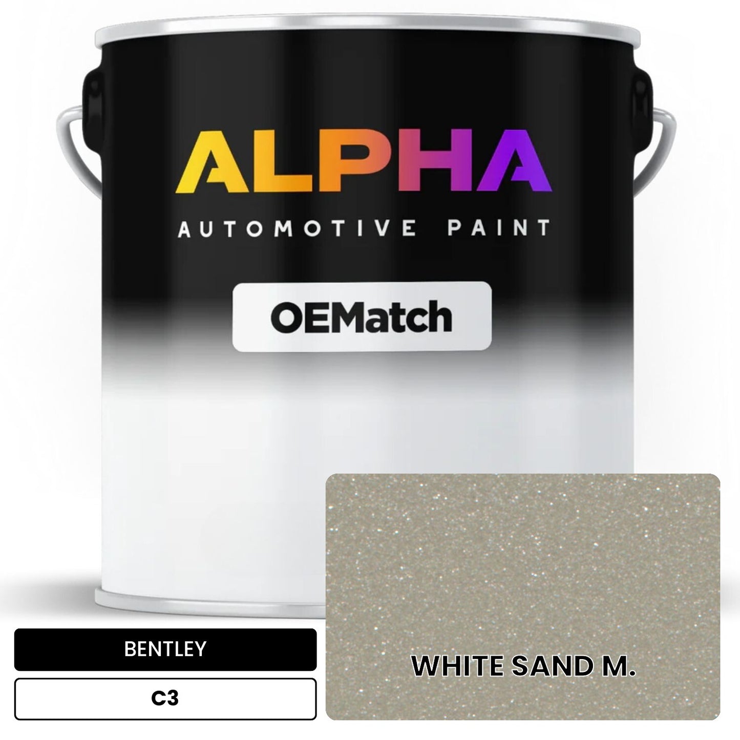 BENTLEY WHITE SAND M. C3 OEMatch Basecoat