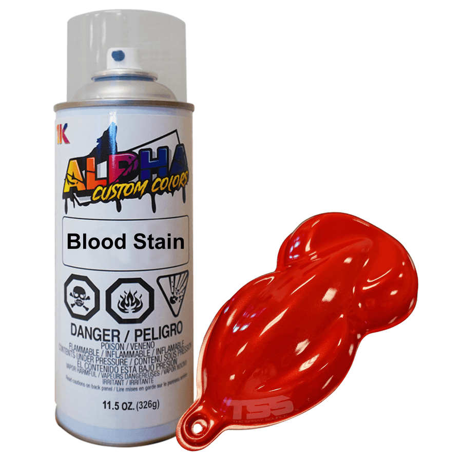 Blood Stain Spray Can Midcoat - The Spray Source - Alpha Pigments