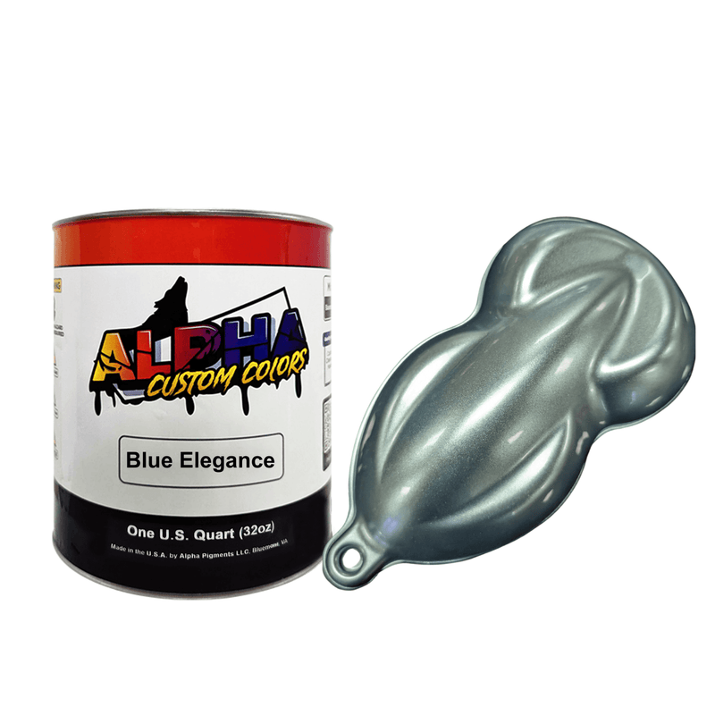 Blue Elegance Paint Basecoat - The Spray Source - Alpha Pigments
