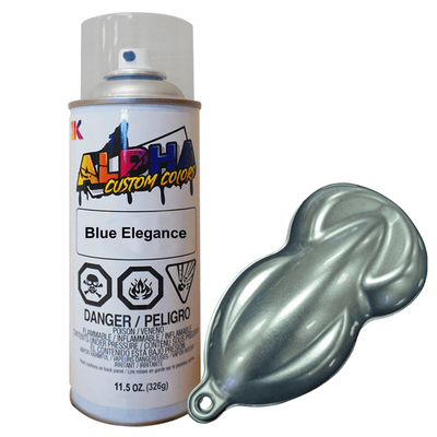 Blue Elegance Spray Can Midcoat - The Spray Source - Alpha Pigments
