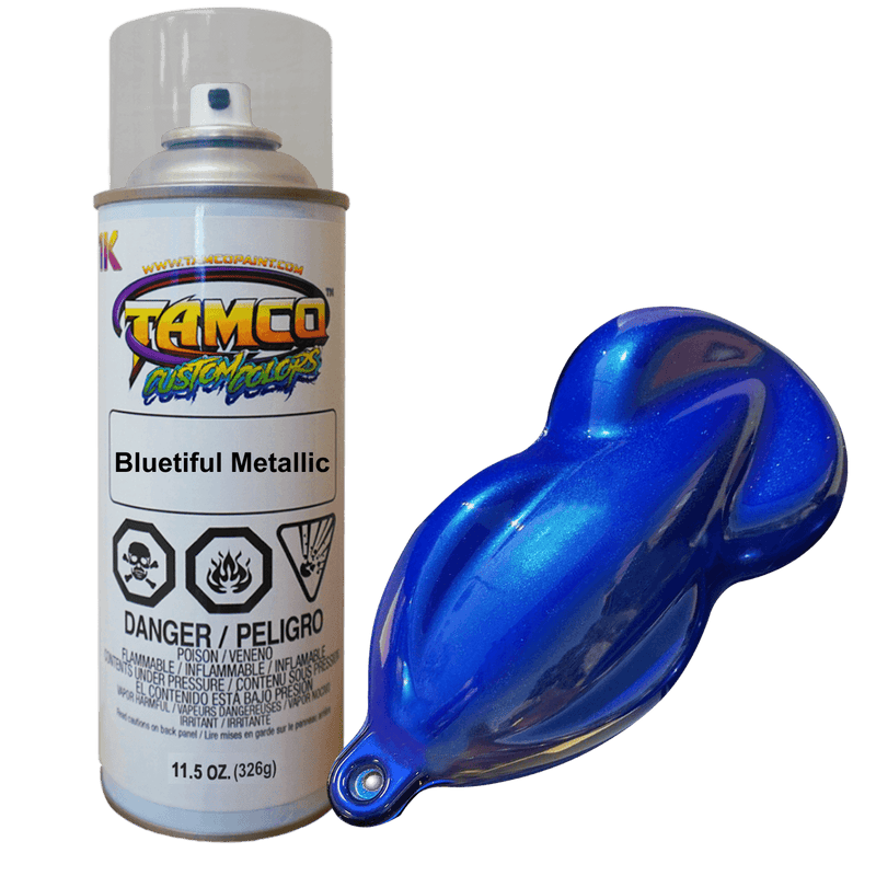 Bluetiful Metallic Spray Can - The Spray Source - Tamco Paint