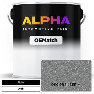 BMW DECORSILBER M. A55 | OEMatch Automotive Basecoat