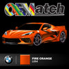 BMW Fire Orange | OEM Drop-In Pigment - The Spray Source - Alpha Pigments