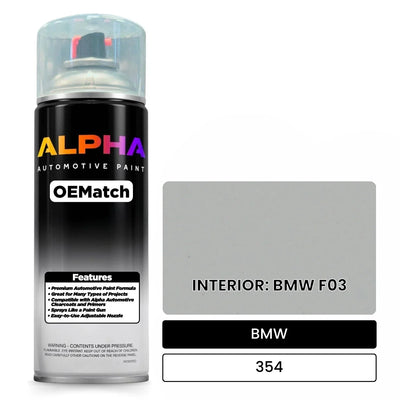 BMW INTERIOR: BMW F03 354 | OEMatch Automotive Spraycan