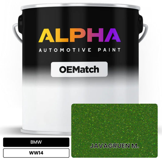 BMW JAVAGRUEN M. WW14 OEMatch Basecoat