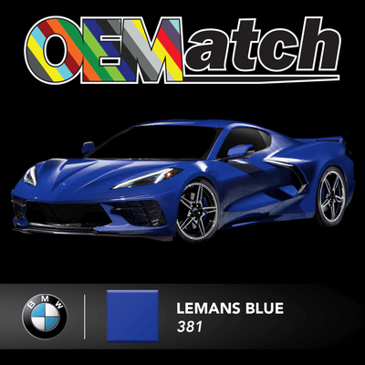 BMW Lemans Blue | OEM Drop-In Pigment - The Spray Source - Alpha Pigments
