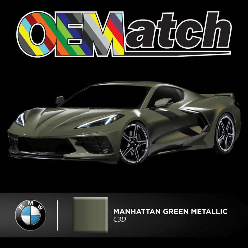 BMW Manhattan Green | OEM Drop-In Pigment - The Spray Source - Alpha Pigments