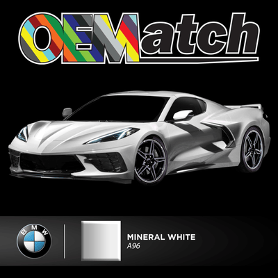 BMW Mineral White A96 KIT | OEM Drop-In Pigment - The Spray Source - Alpha Pigments