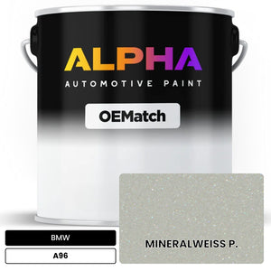 BMW MINERALWEISS P. A96 | OEMatch Automotive Basecoat