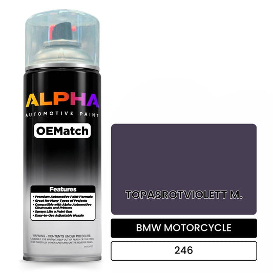 BMW MOTORCYCLE TOPASROTVIOLETT M. 246 OEMatch Spraycan