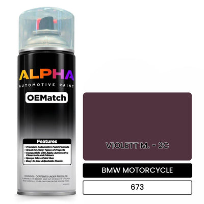 BMW MOTORCYCLE VIOLETT M. - 2C 673 | OEMatch Automotive Spraycan