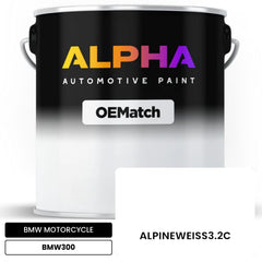 BMW MOTORCYCLE ALPINEWEISS3.2C BMW300 | OEMatch Automotive Basecoat
