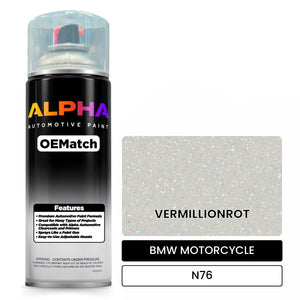 BMW MOTORCYCLE VERMILLIONROT N76 | OEMatch Automotive Spraycan