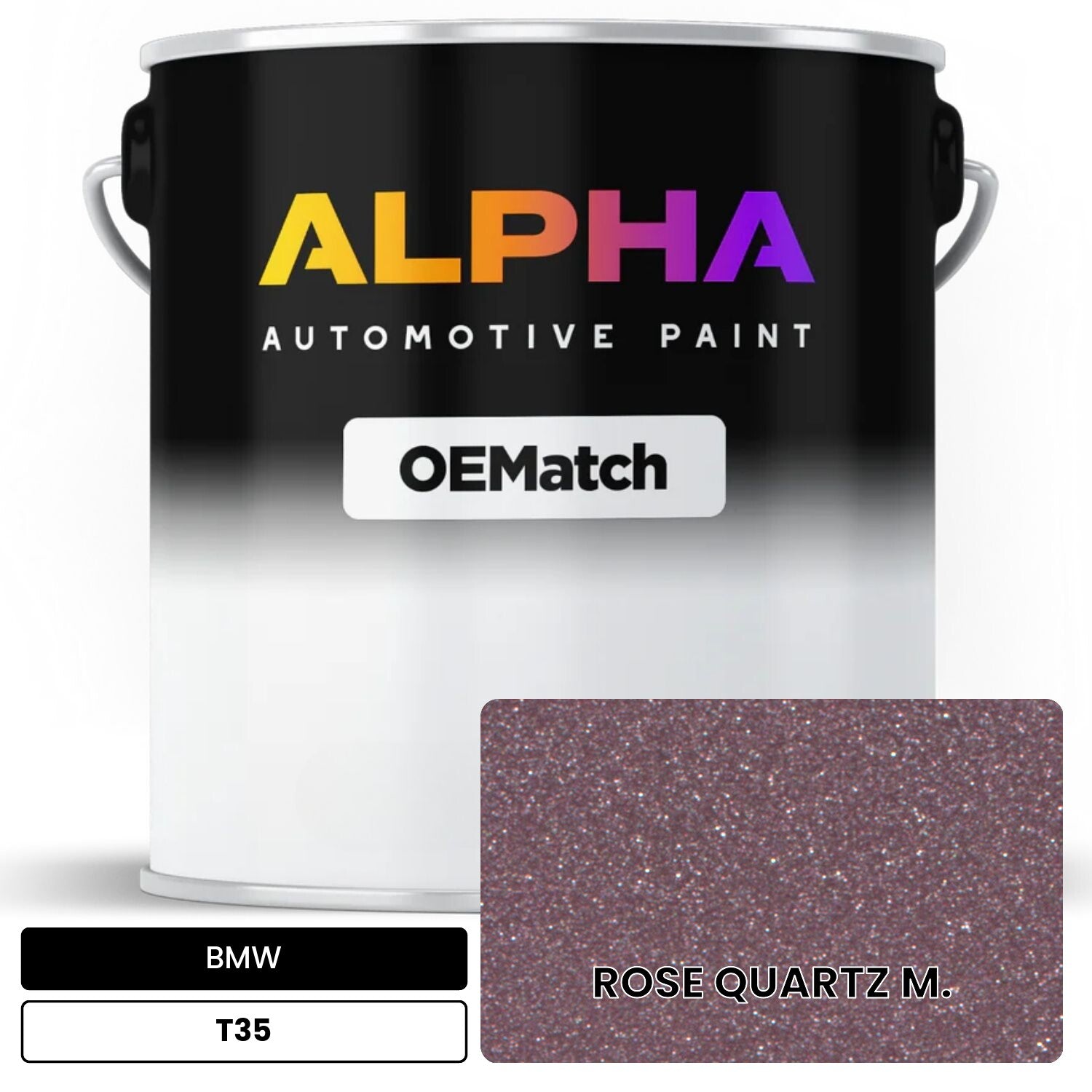 BMW ROSE QUARTZ M. T35 OEMatch Basecoat