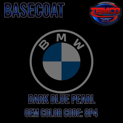 BMW Royal Blue Metallic | 198 | 1987-1990 | OEM Basecoat - The Spray Source - Tamco Paint Manufacturing