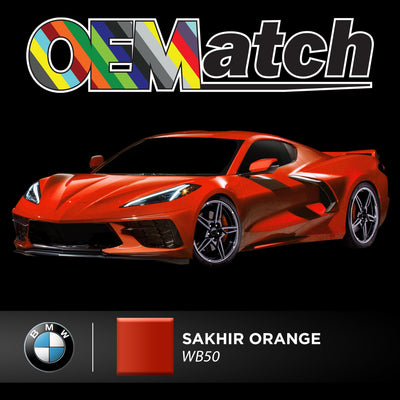 BMW Sakhir Orange | OEM Drop-In Pigment - The Spray Source - Alpha Pigments