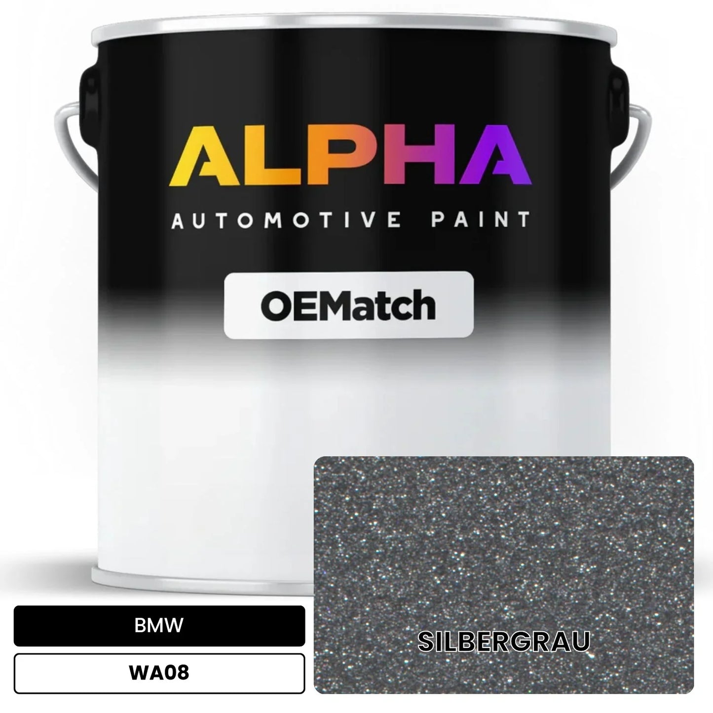 BMW SILBERGRAU WA08 OEMatch Basecoat