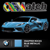 BMW Snapper Rocks Blue Metallic | OEM Drop-In Pigment - The Spray Source - Alpha Pigments